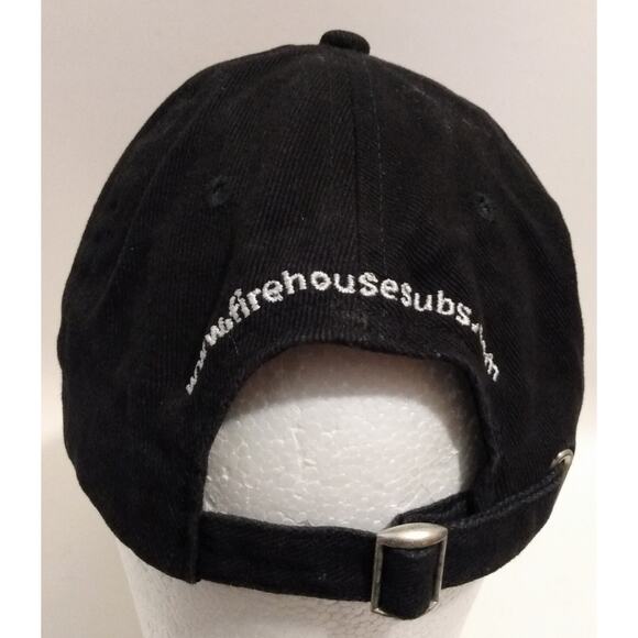 Firehouse Subs Uniform Hat Cap Lot Of 2 Strapback Work Sun Visor Black Fireman - Picture 9 of 16